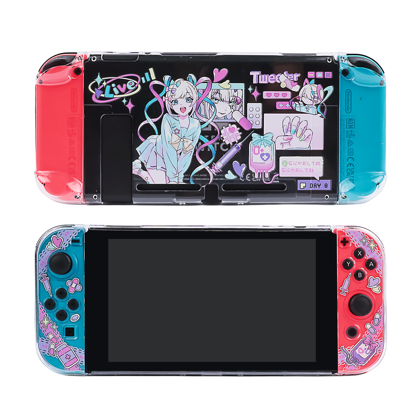 BlingKiyo KAngel Nintendo Switch/ Switch Oled Protective Case