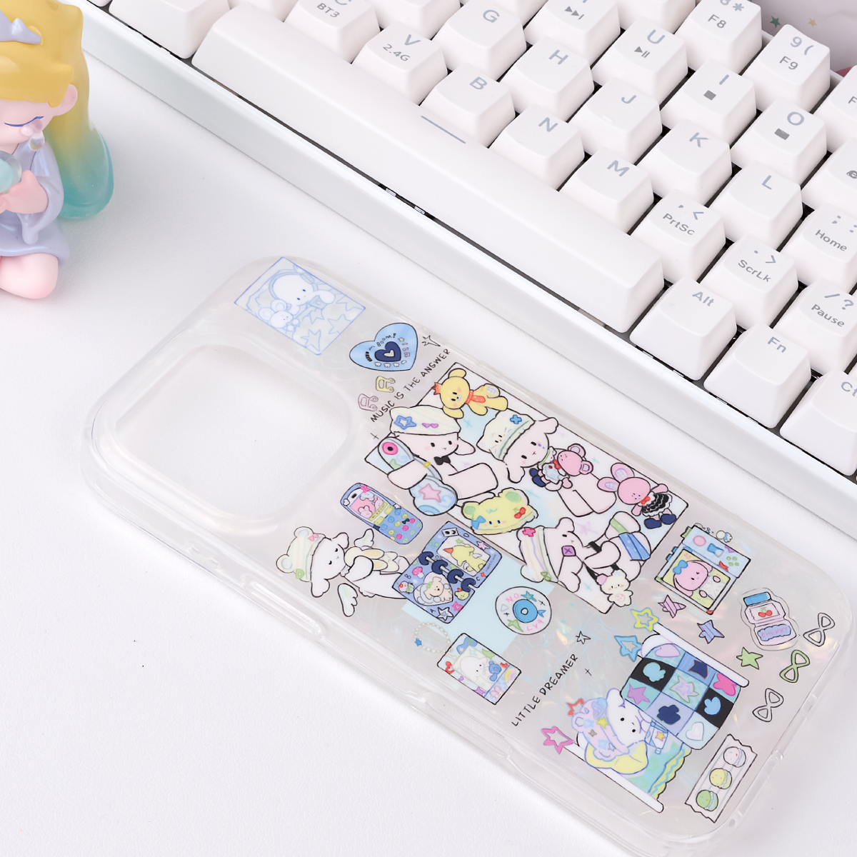 BlingKiyo Cute Sheep Protective case For iPhone