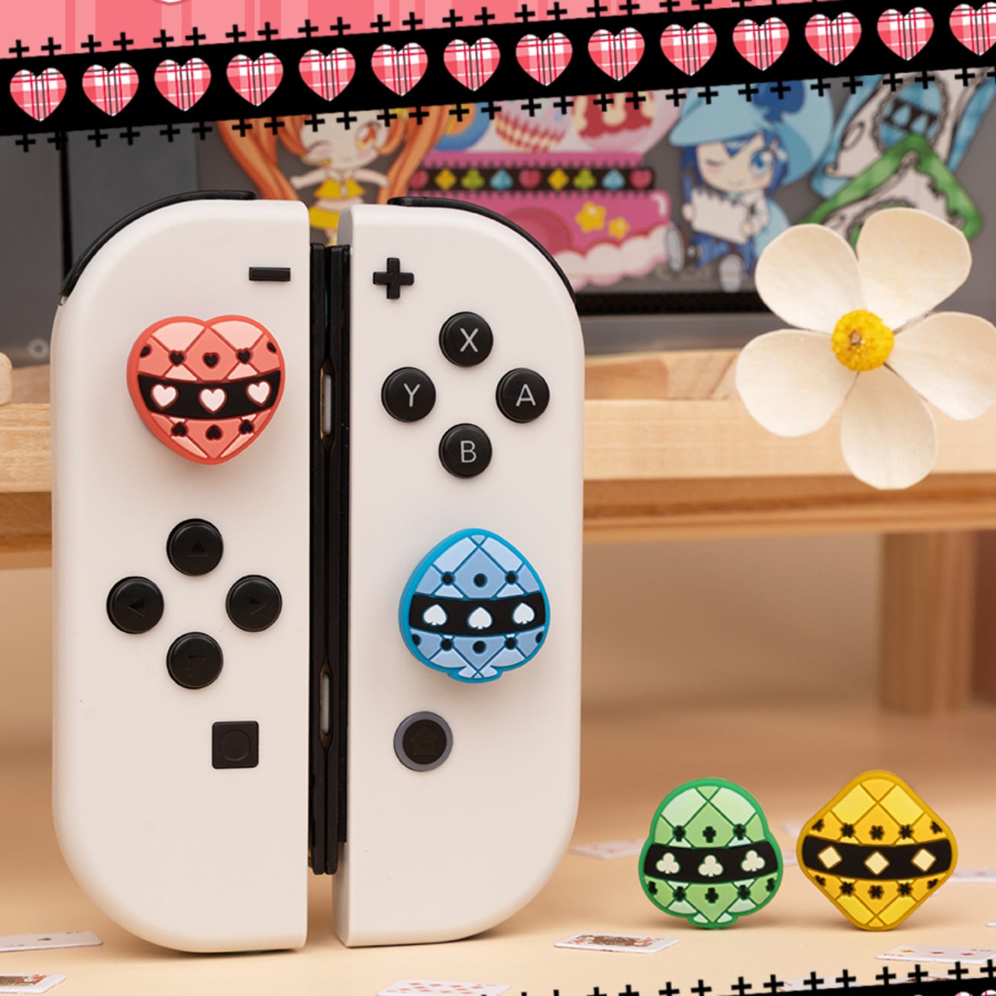 Blingkiyo  Shugo Chara SWITCH&NS2 Thumb Grip Cap