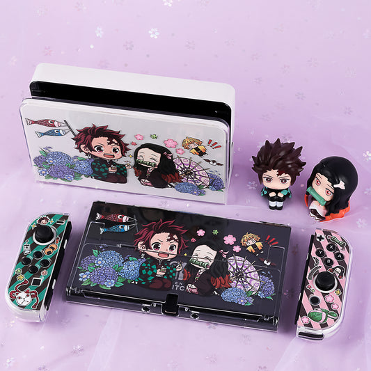 BlingKiyo Demon Slayer Nintendo Switch / OLED Protective Shell & Dock Cover