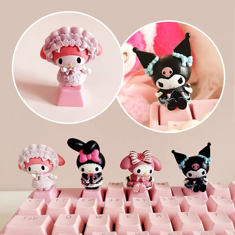 BlingKiyo My Melody & Kuromi Key Cap