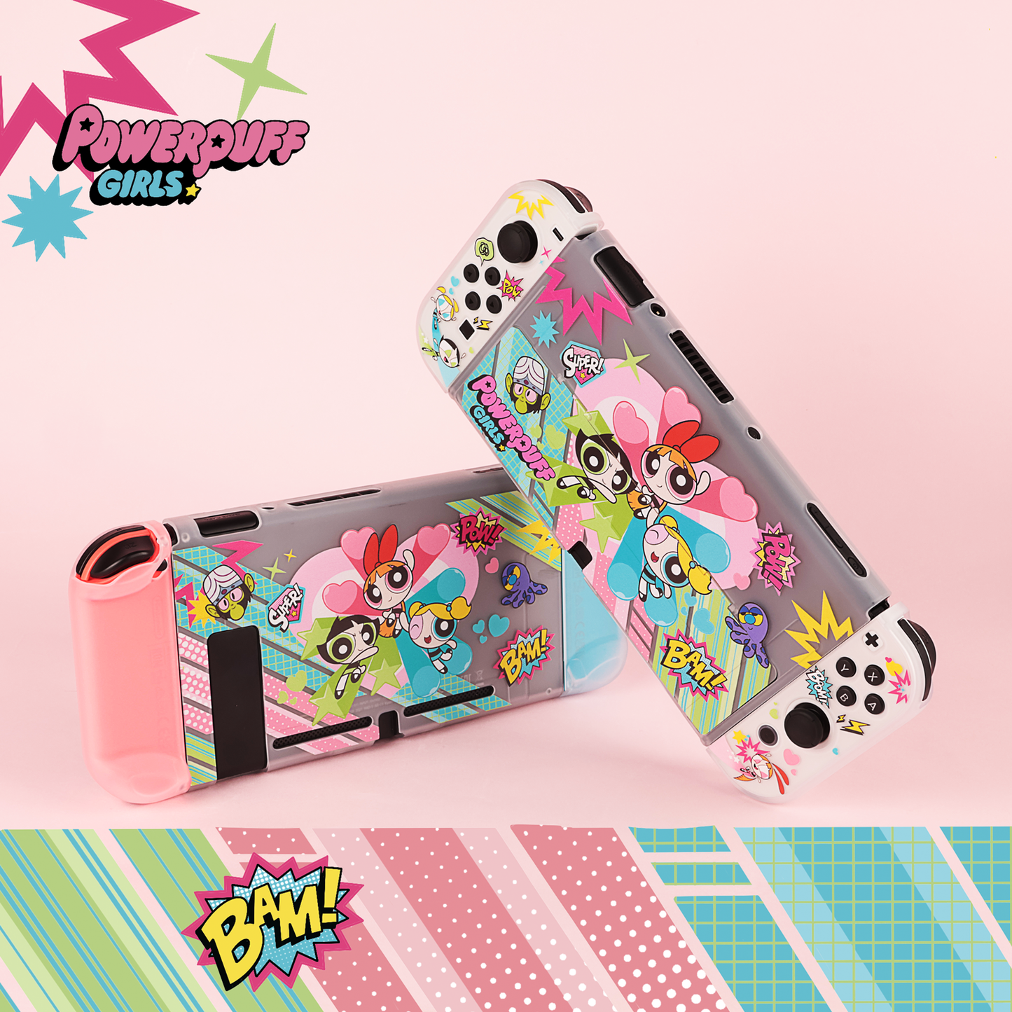 BlingKiyo Powerpuff Girl Nintendo Switch/Oled Protective Shell