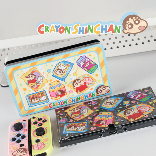 BlingKiyo Crayon Shinchan Switch/Oled Protective Shell