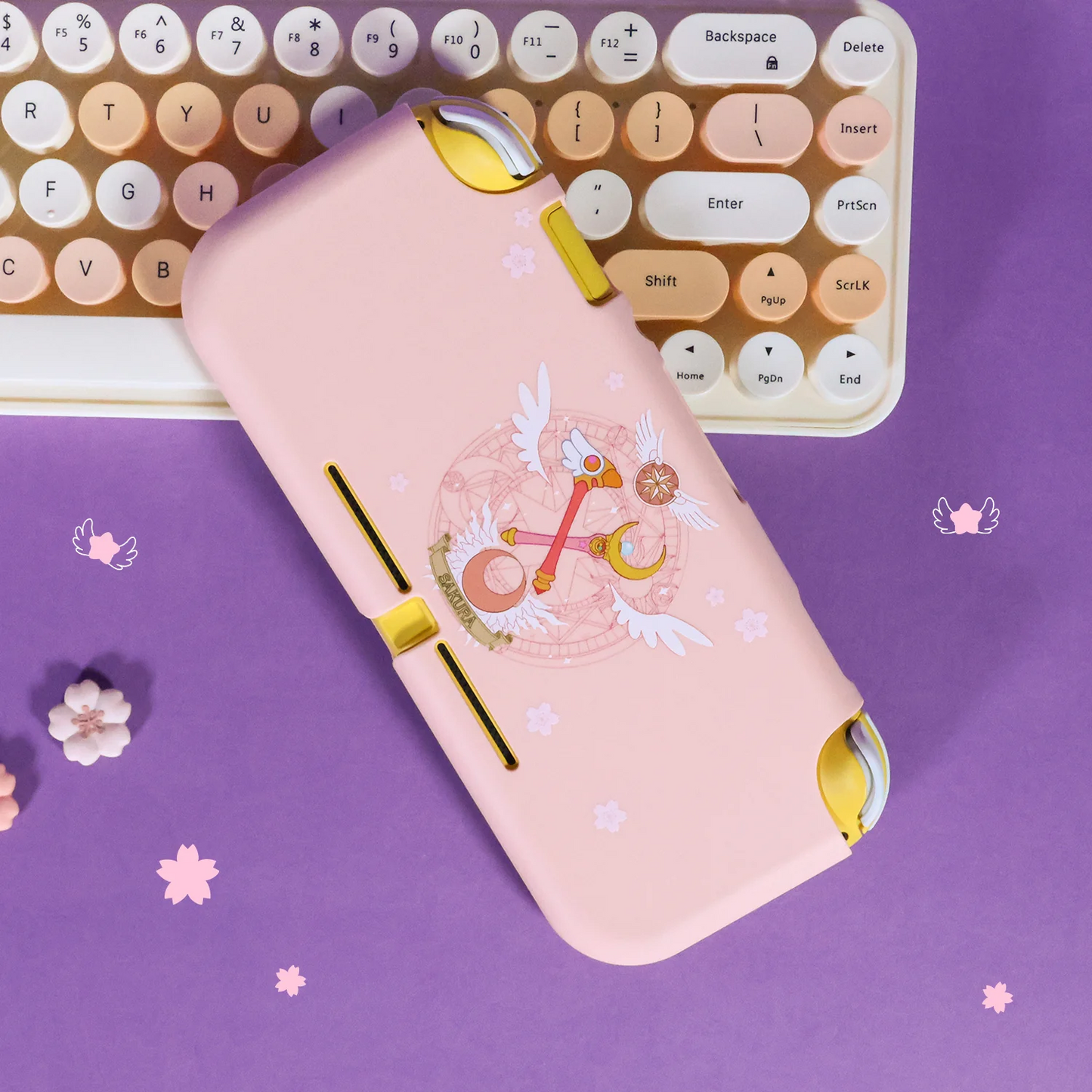 BlingKiyo Magic Sakura Protective Case for Nintendo Switch/ OLED