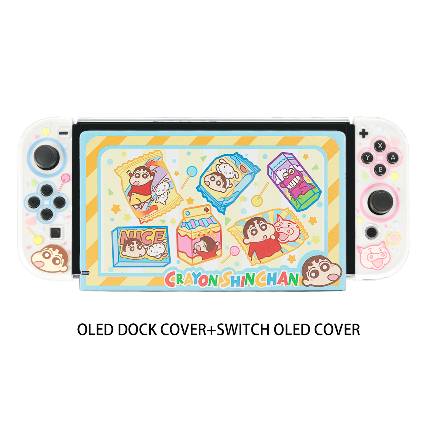 BlingKiyo Crayon Shinchan Switch/Oled Protective Shell