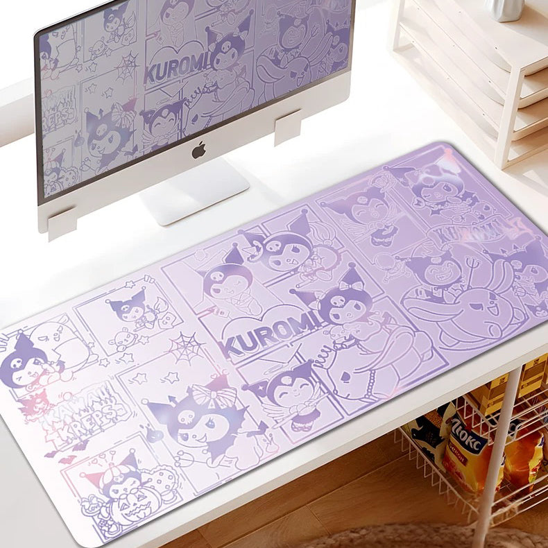 Purple Kuromi Large Mouse Pad