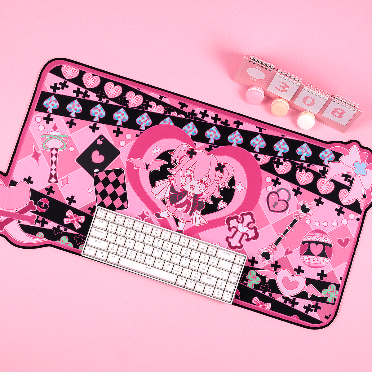 BlingKiyo Shugo Chara Large Mouse Pad/Desk Mat