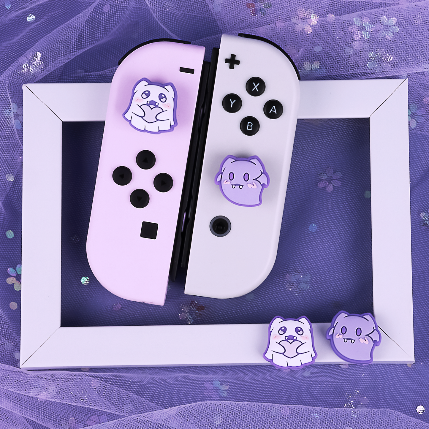 BlingKiyo Ghost Bat NS&NS2 Thumb Grip Caps