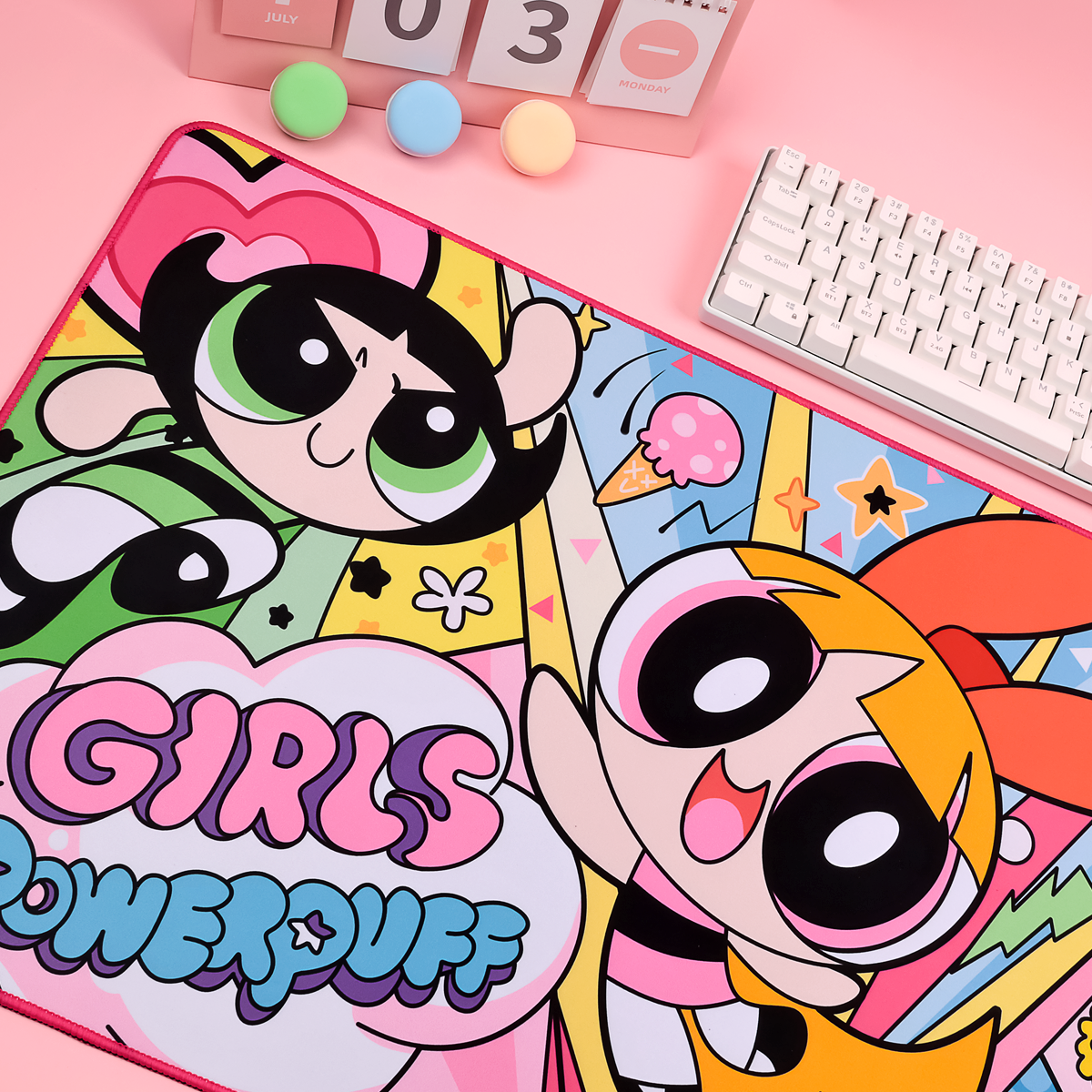 Powerpuff Girls Large Deskmat/ Mousepad