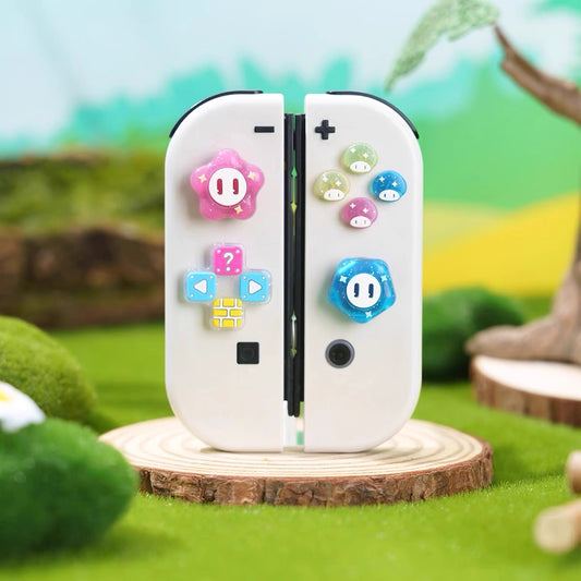 Mario Wonder Flower Thumb Grip Cap