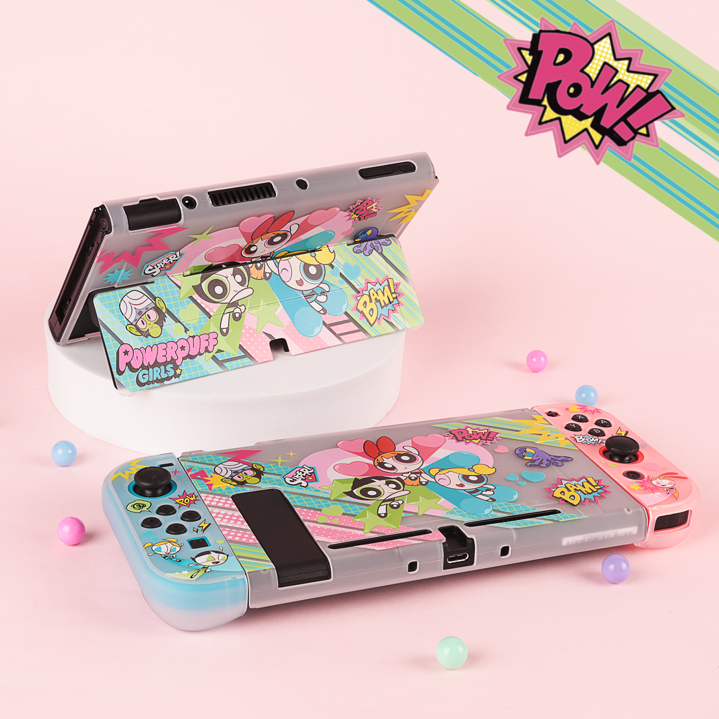 BlingKiyo Powerpuff Girl Nintendo Switch/Oled Protective Shell