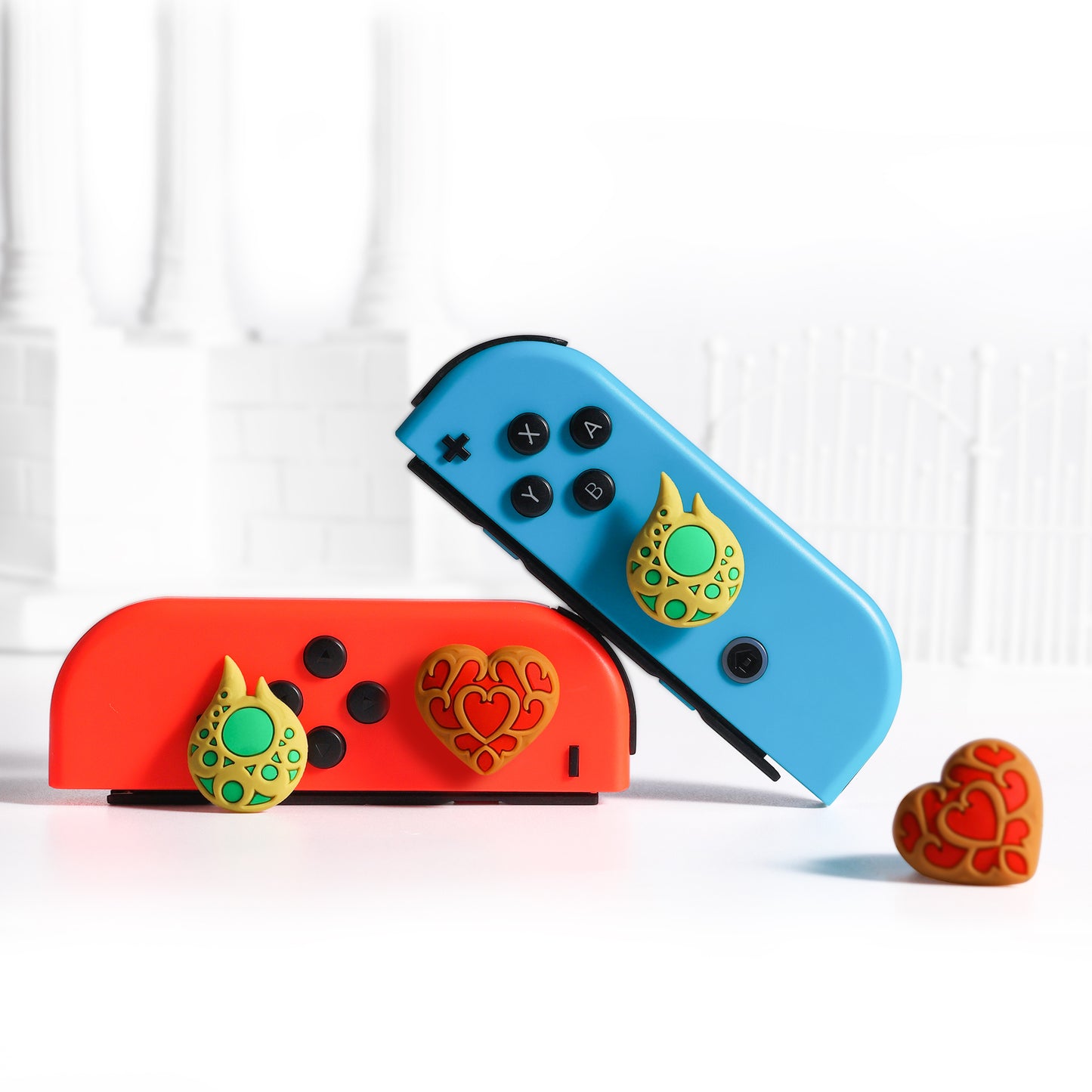 BlingKiyo Heart Containers & Stamina Vessels Thumb Grips Cap