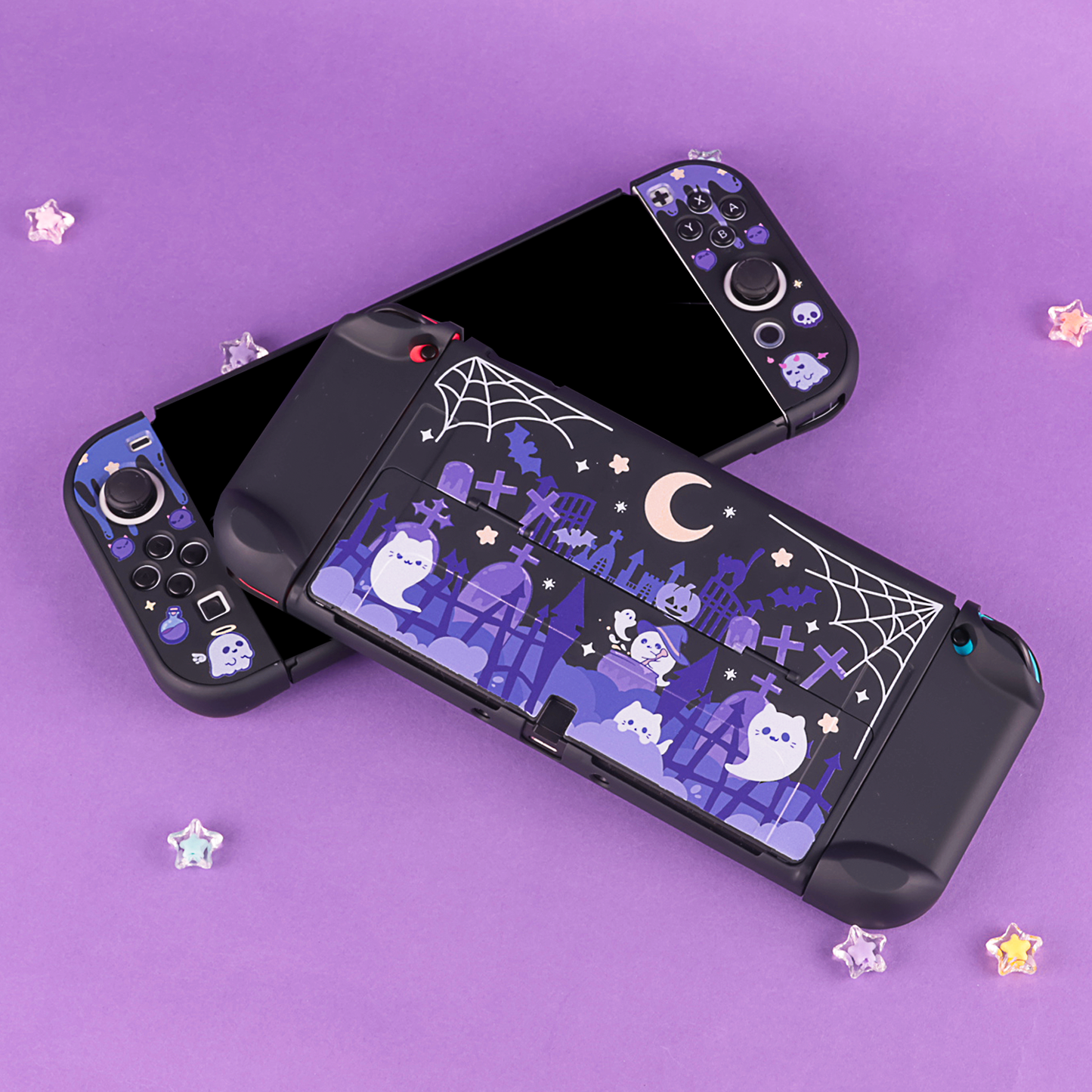 BlingKiyo Ghost Devil Nintendo Switch/Oled Case& Card Case