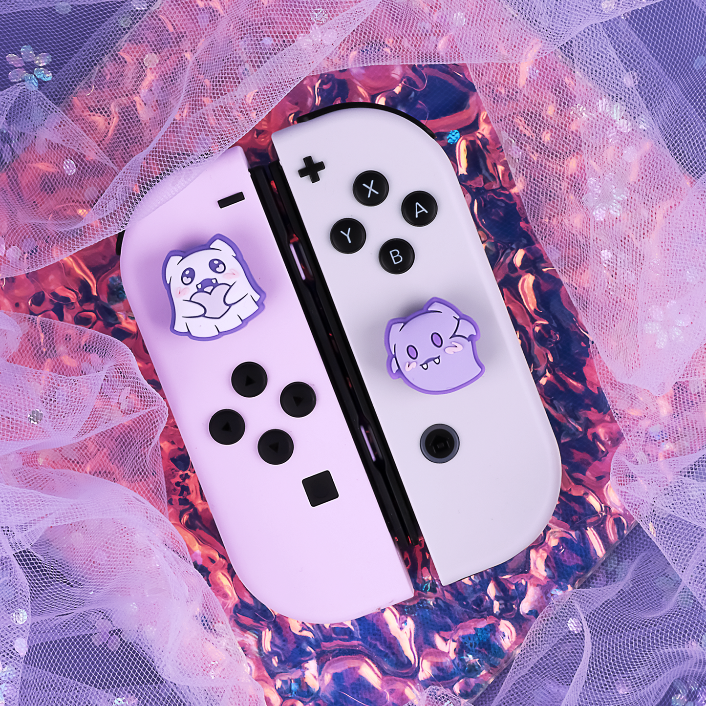 BlingKiyo Ghost Bat NS&NS2 Thumb Grip Caps