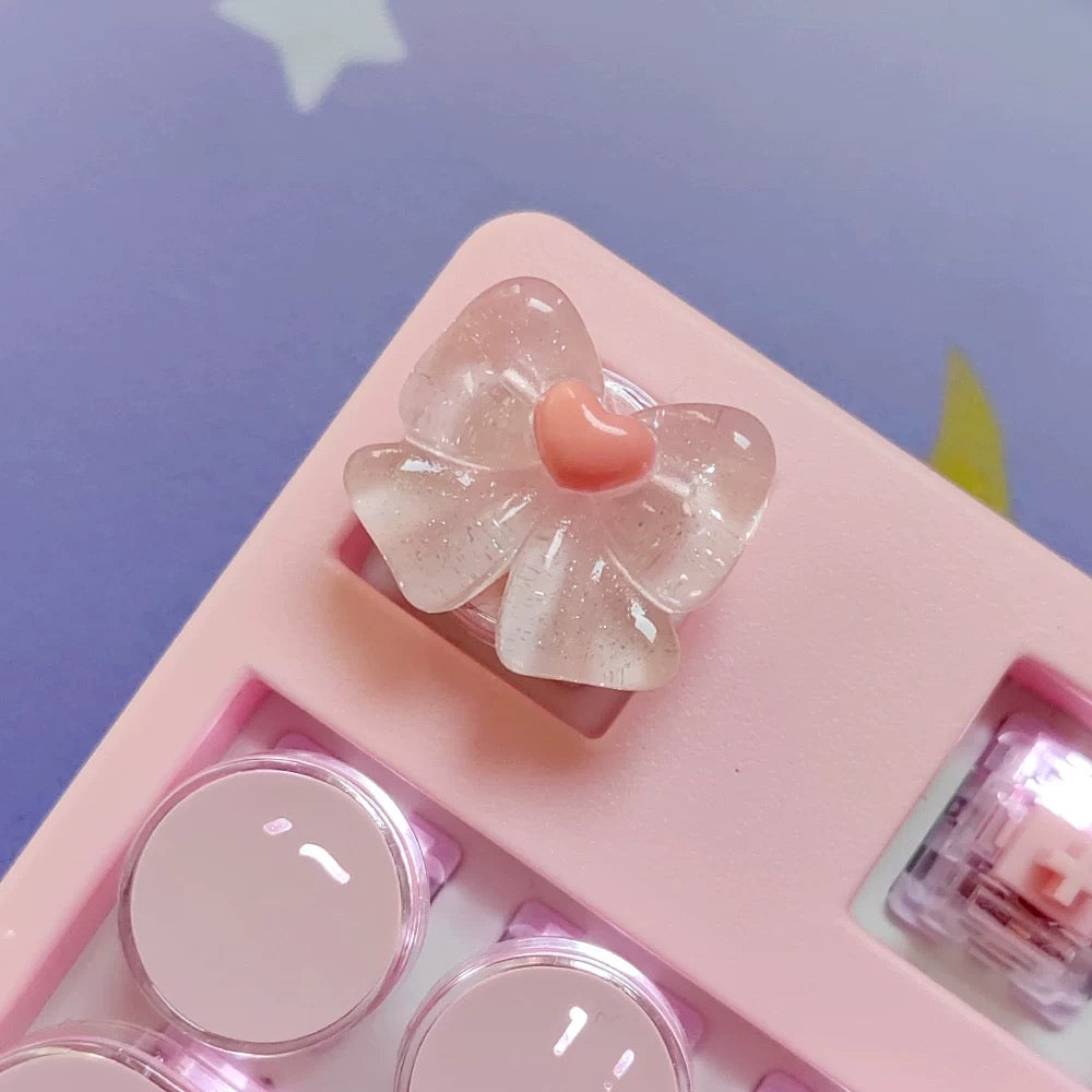 BlingKiyo Transparent Kuromi and My Melody Key Caps