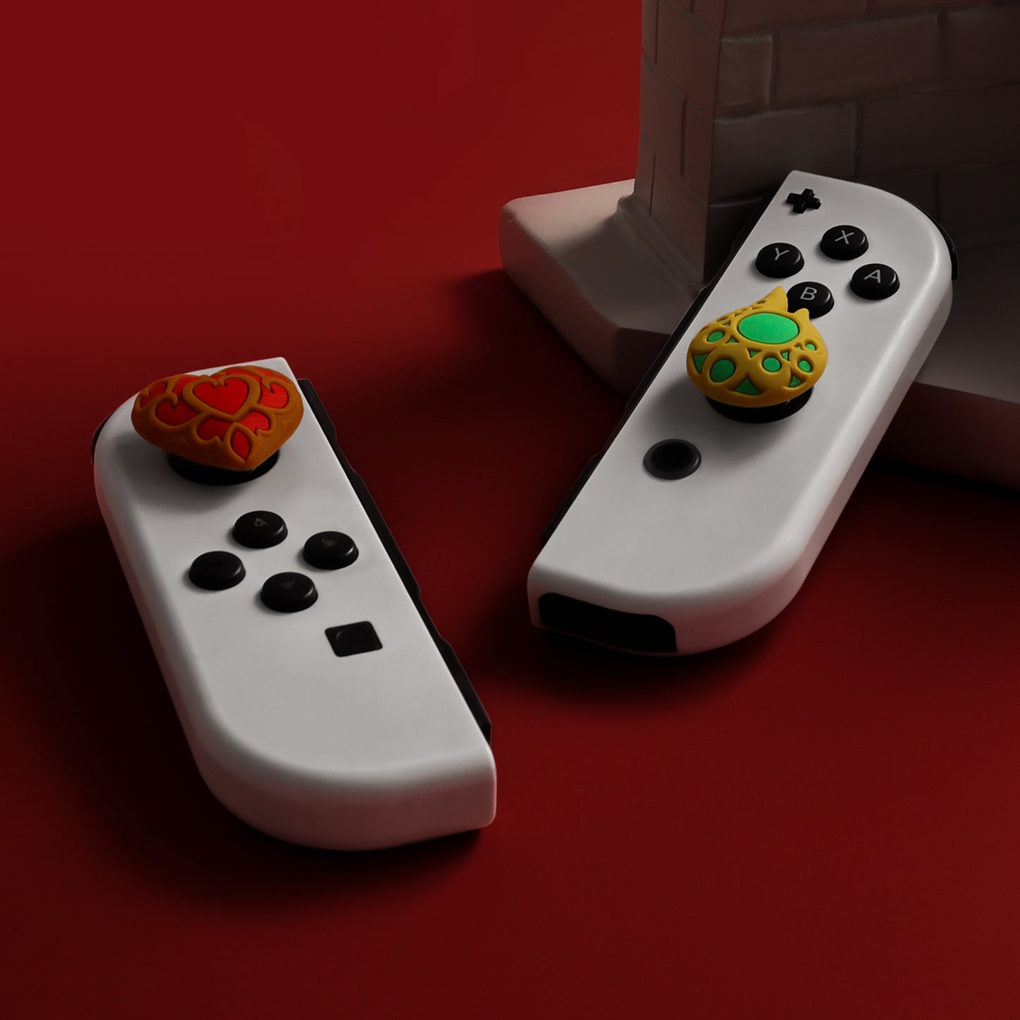 BlingKiyo Heart Containers & Stamina Vessels Thumb Grips Cap