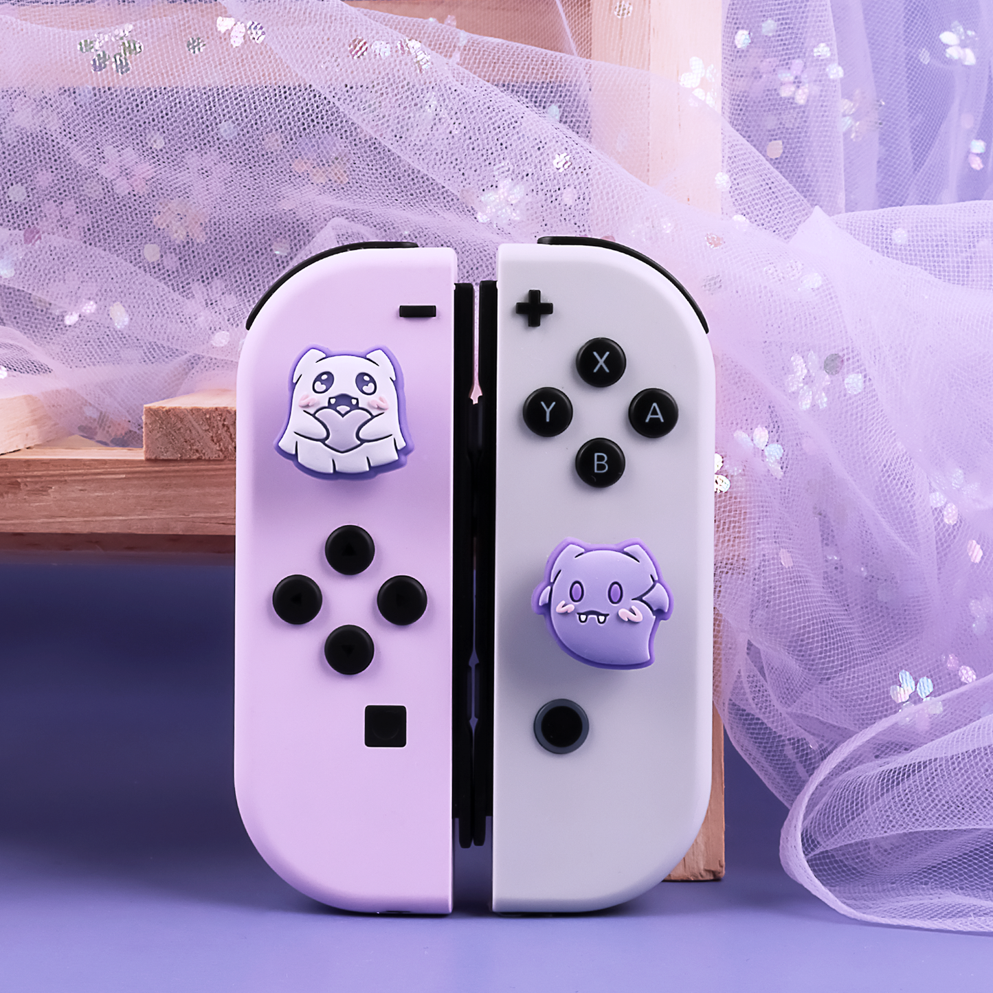 BlingKiyo Ghost Bat NS&NS2 Thumb Grip Caps