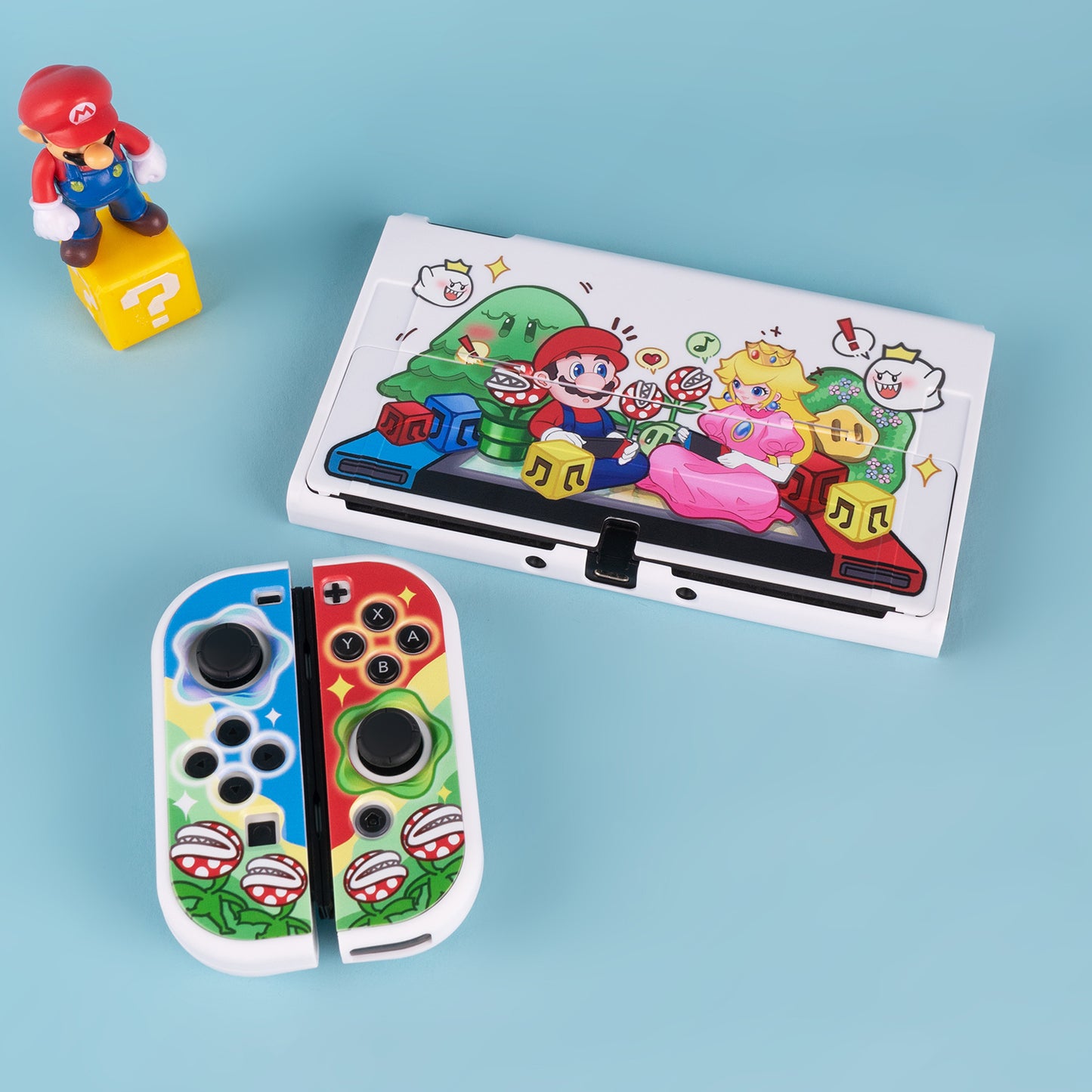 BlingKiyo Mario Protective Shell for Nintendo Switch OLED