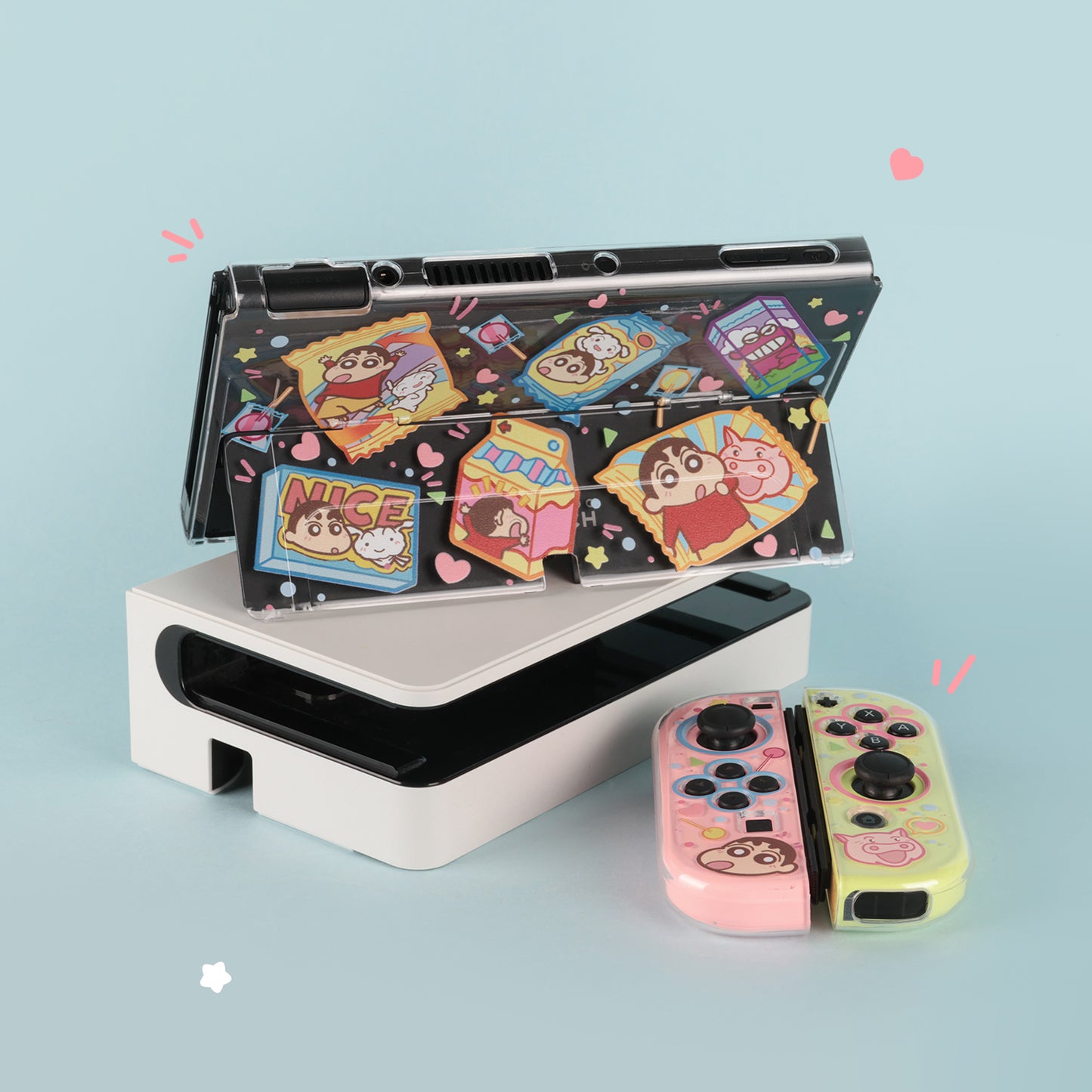 BlingKiyo Crayon Shinchan Switch/Oled Protective Shell