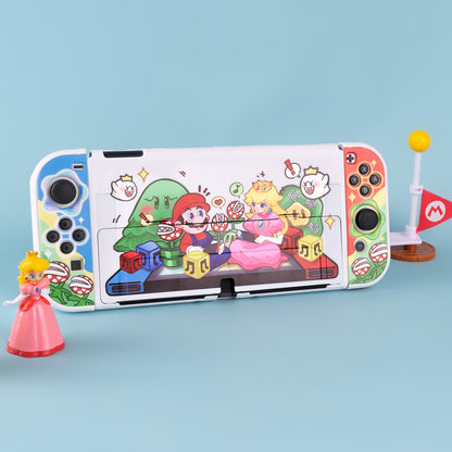 BlingKiyo Mario Protective Shell for Nintendo Switch OLED