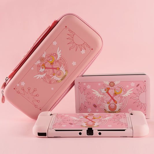 BlingKiyo Magic Sakura Protective Case for Nintendo Switch/ OLED