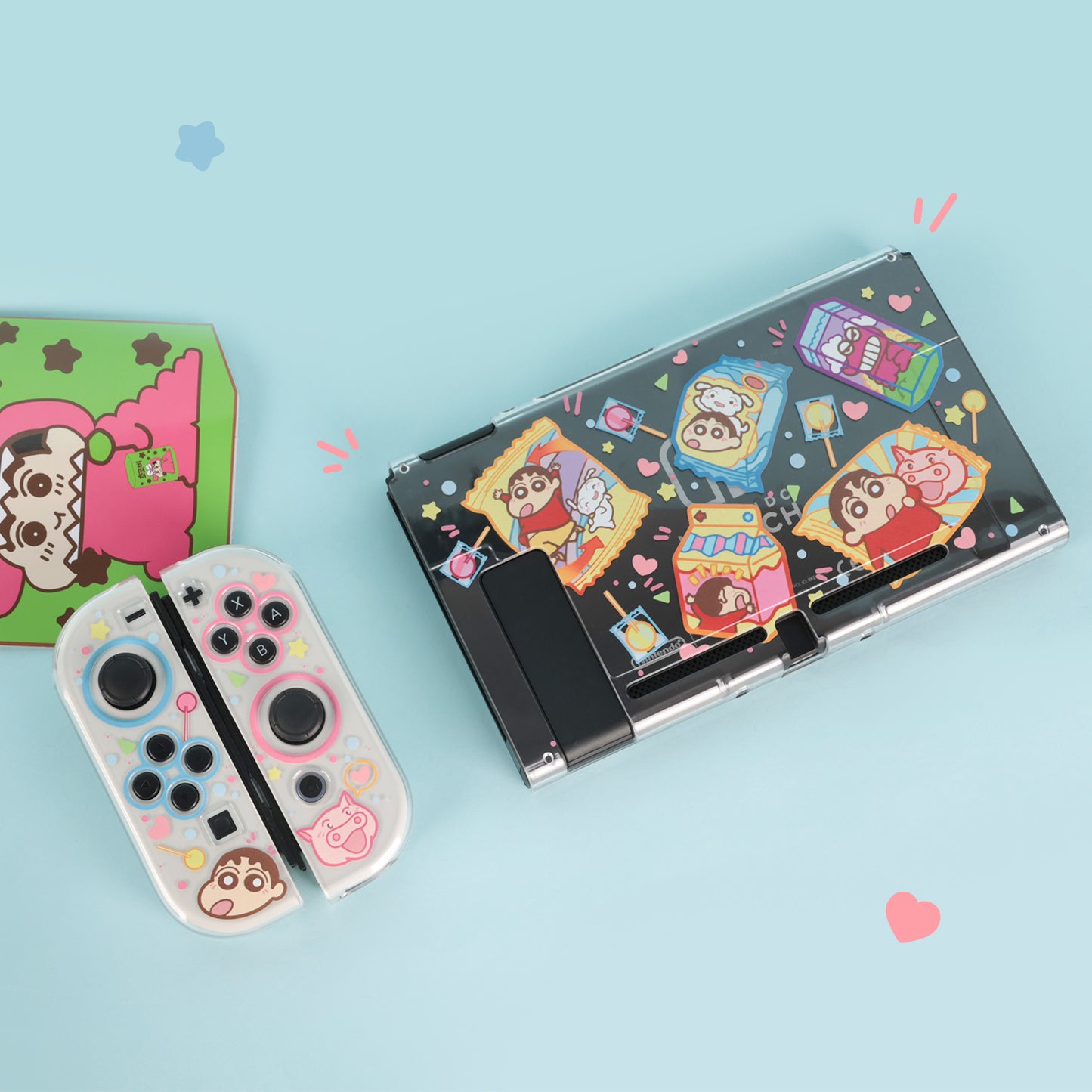 BlingKiyo Crayon Shinchan Switch/Oled Protective Shell