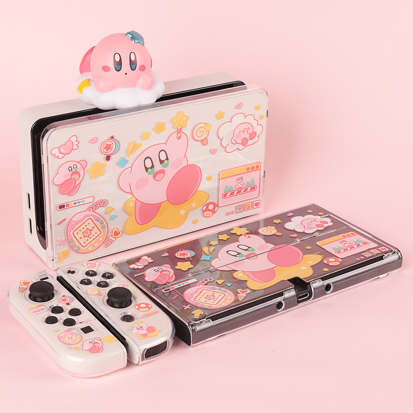 BlingKiyo Star Kirby Nintendo Switch / Oled Protective Case