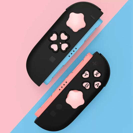 Star Heart Button Caps for Switch2