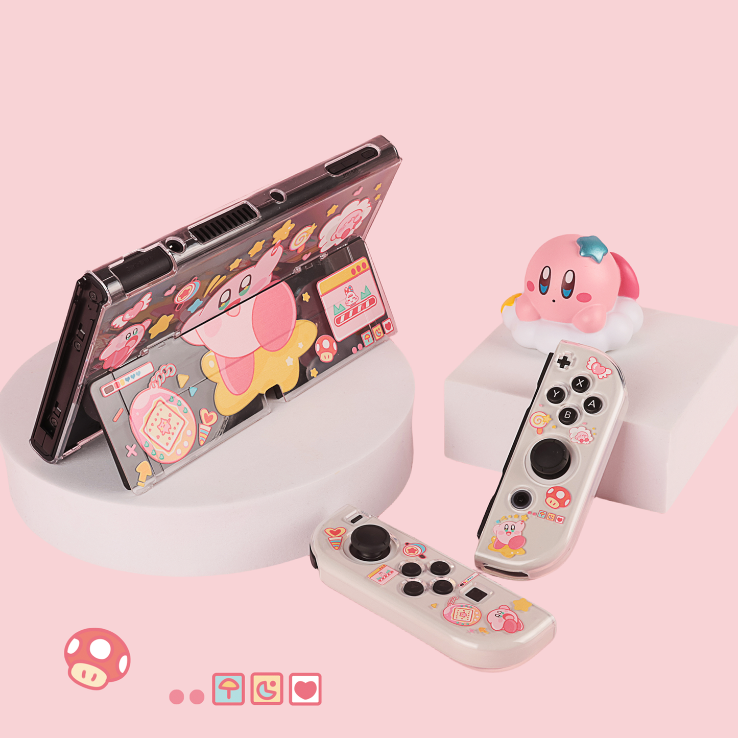 BlingKiyo Star Kirby Nintendo Switch / Oled Protective Case