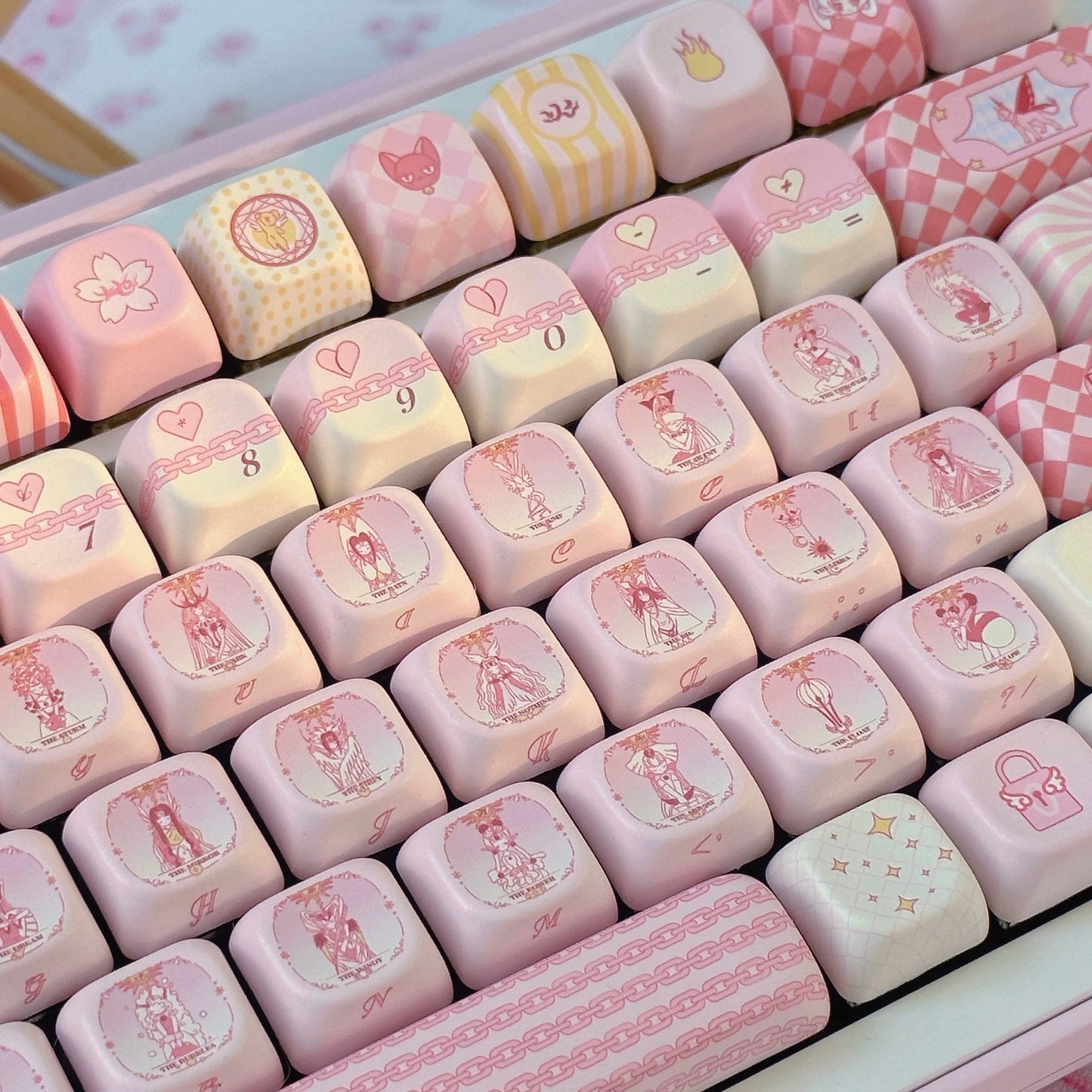 Magical Sakura Key Caps Set