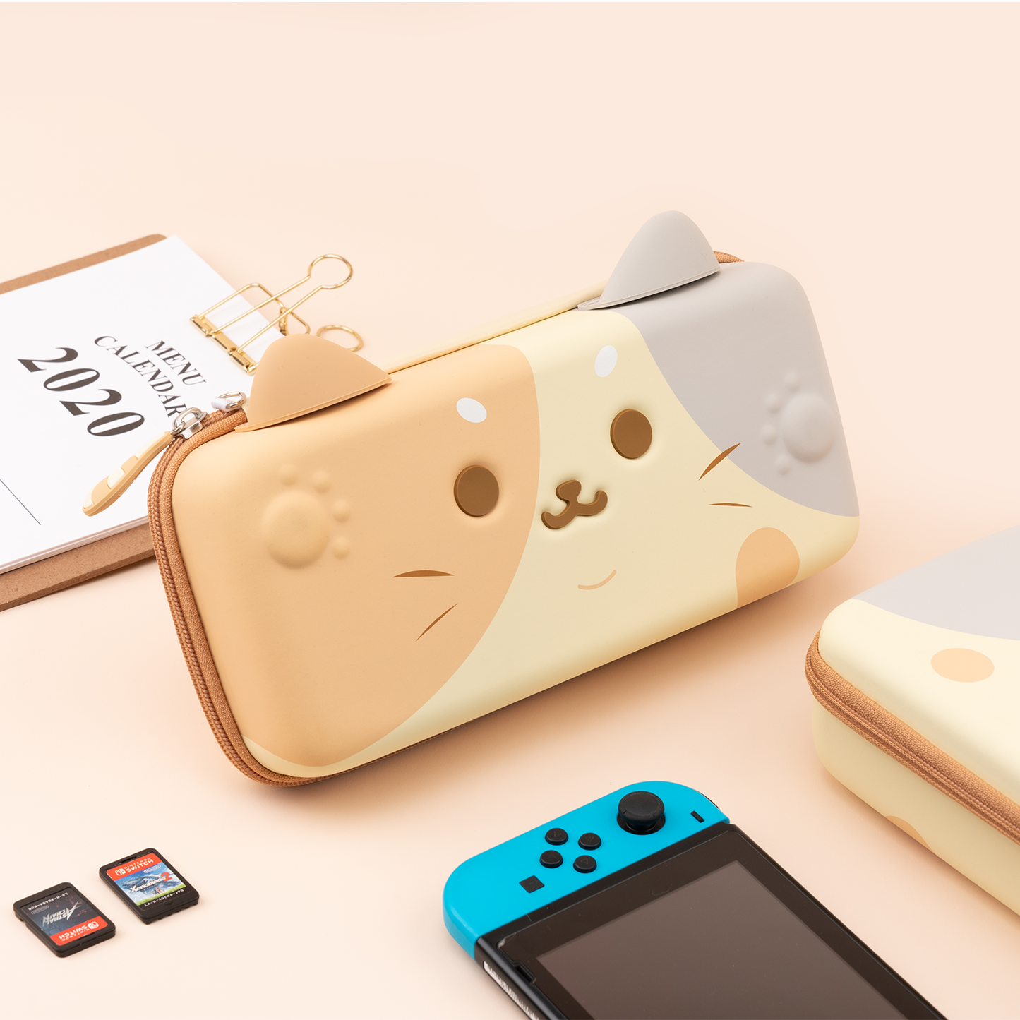 GeekShare Calico Cat Carrying Case For Switch/Oled