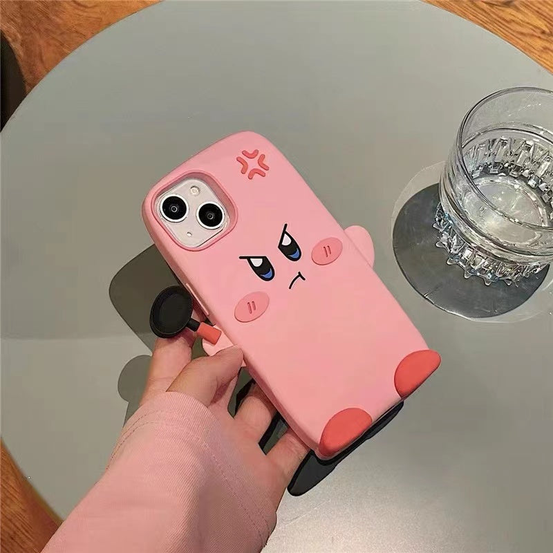 BlingKiyo Angry Kirby Phone Case