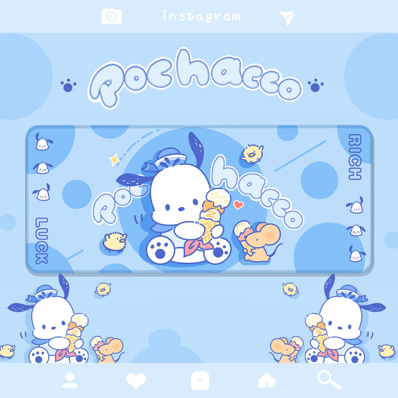 BlingKiyo Lucky Pochacco Mouse Pad