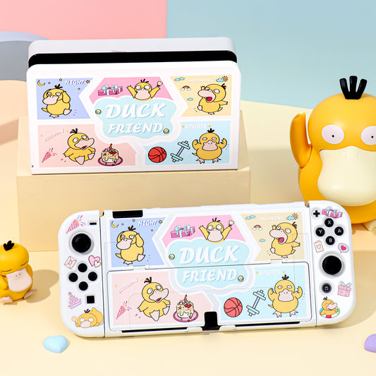 BlingKiyo Duck Friend Protective Case for Nintendo Switch/ OLED