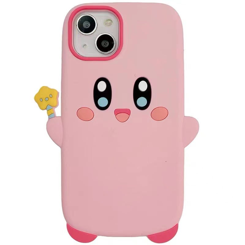 BlingKiyo Pink Kirby Phone Case