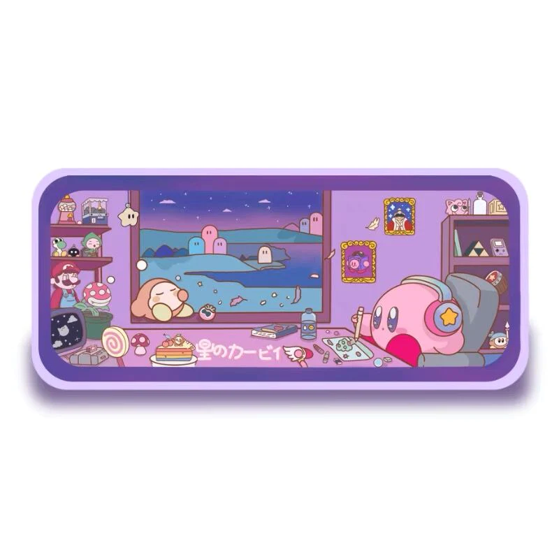 BlingKIyo Drawing Kirby Large Mouse Pad/Desk Mat