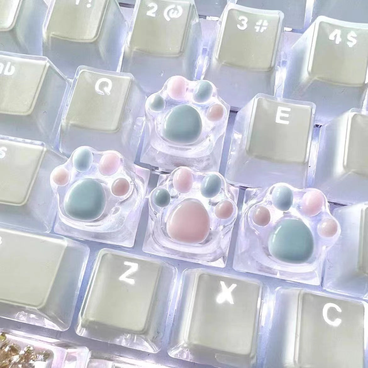 BlingKiyo Cat Paw Keyboard Key Cap