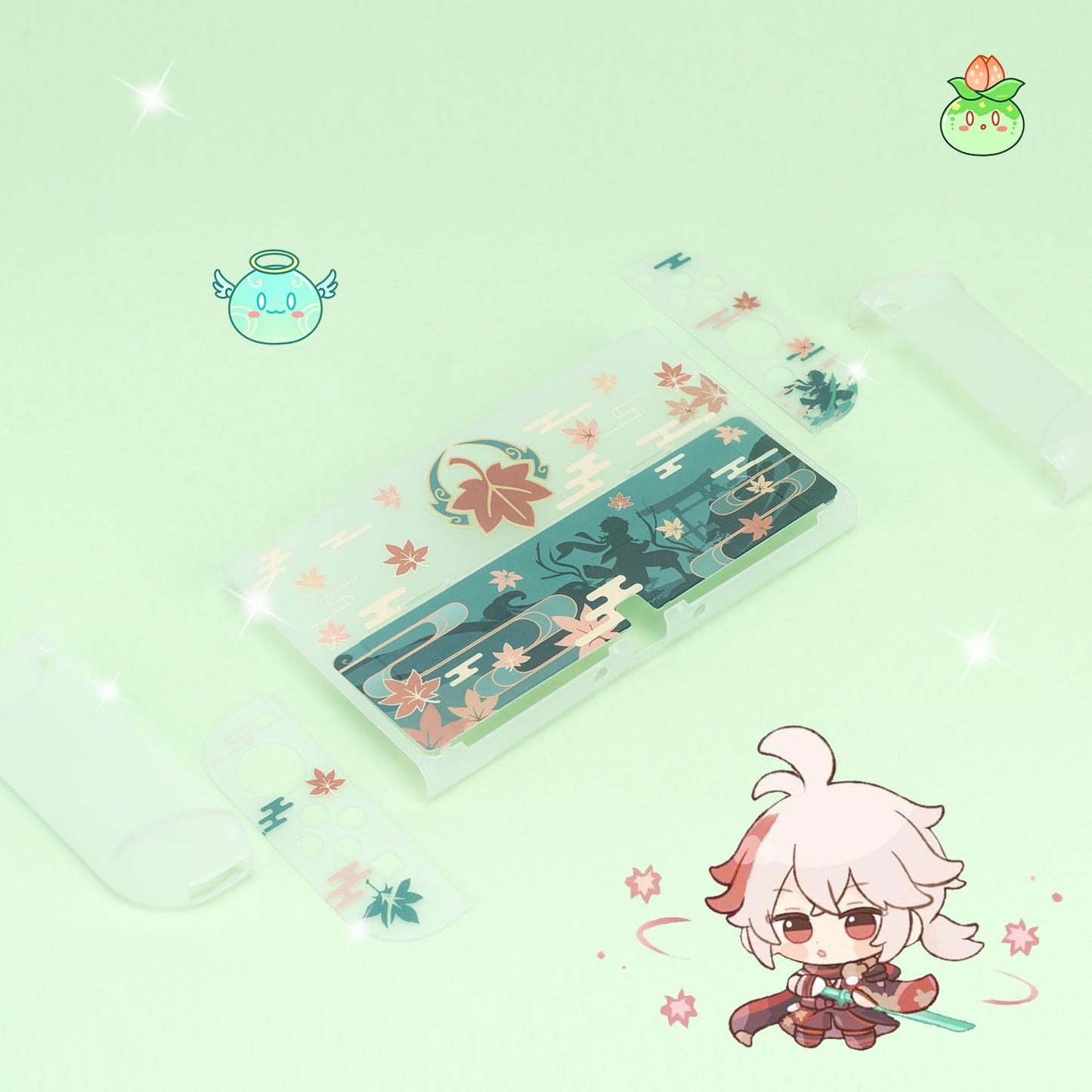 BlingKiyo Genshin Kazuha Nintendo Switch/ OLED Protective Shell
