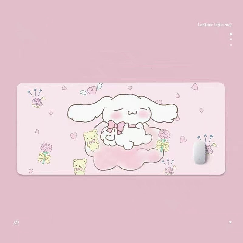 BlingKiyo Cinnamoroll Collection Large Leather Mouse Pad