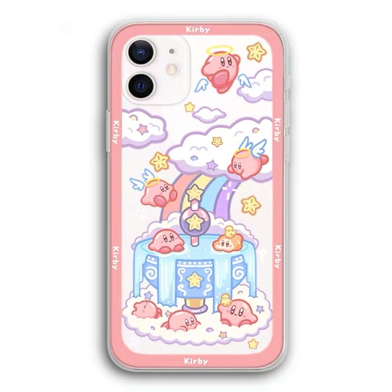 BlingKiyo Happy Kirby Phone Case BlingKiyo Happy Kirby Phone Case