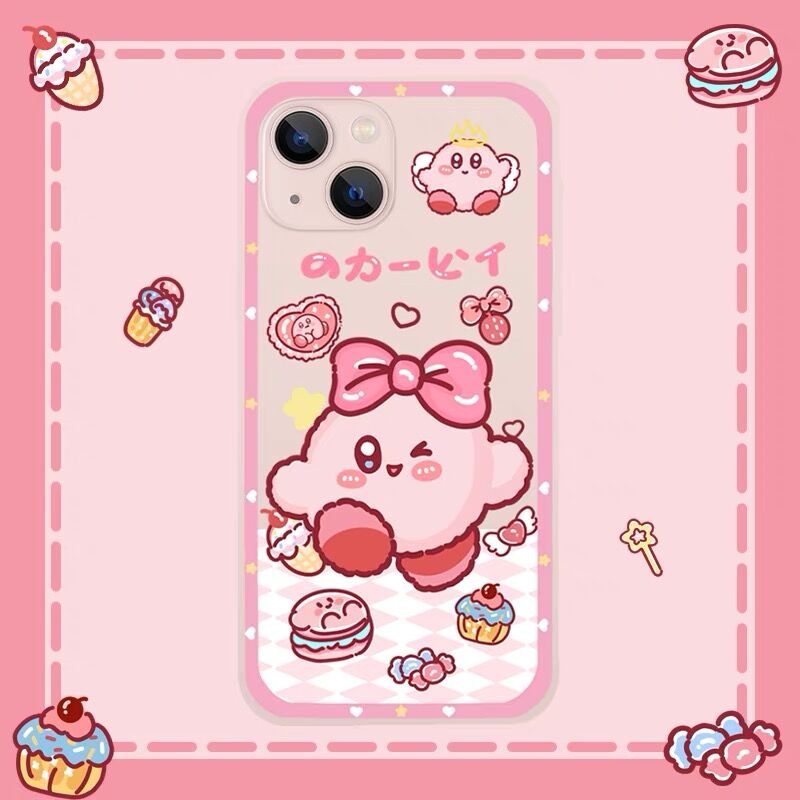 BlingKiyo Pink Kirby Phone Case