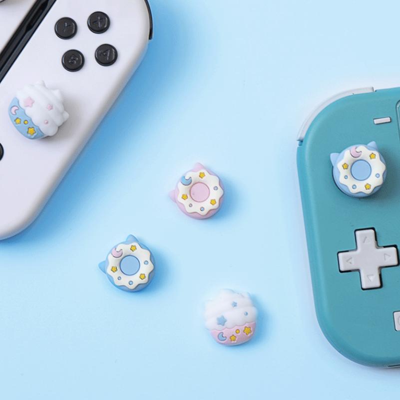 Blingkiyo Sweet Donut Thumb Grip Cap