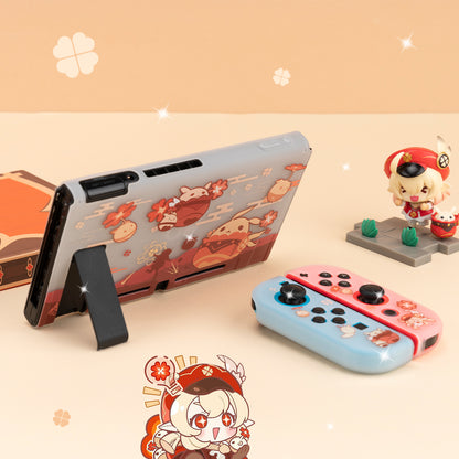 BlingKiyo Genshin Klee Nintendo Switch/ OLED Protective Shell & Game Card Case