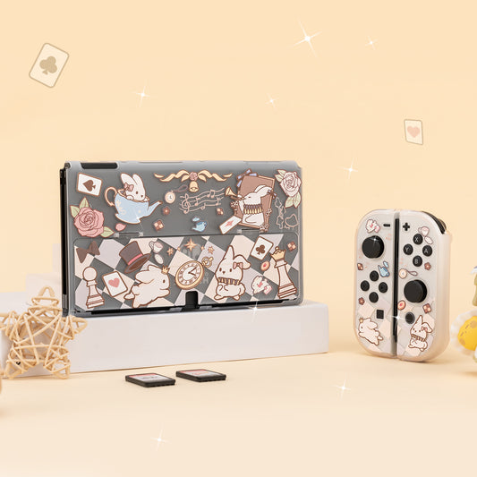 BlingKiyo Alice Bunny Nintendo Switch Oled Protective Case