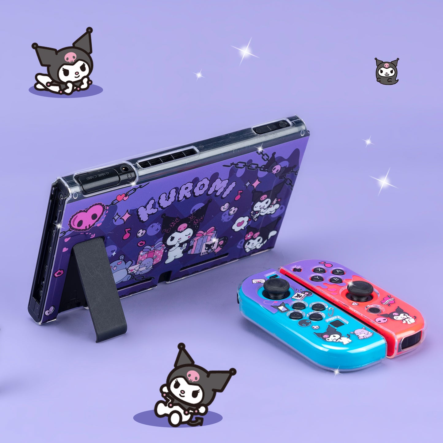 BlingKiyo Wink Kuromi Case for Nintendo Switch/ OLED