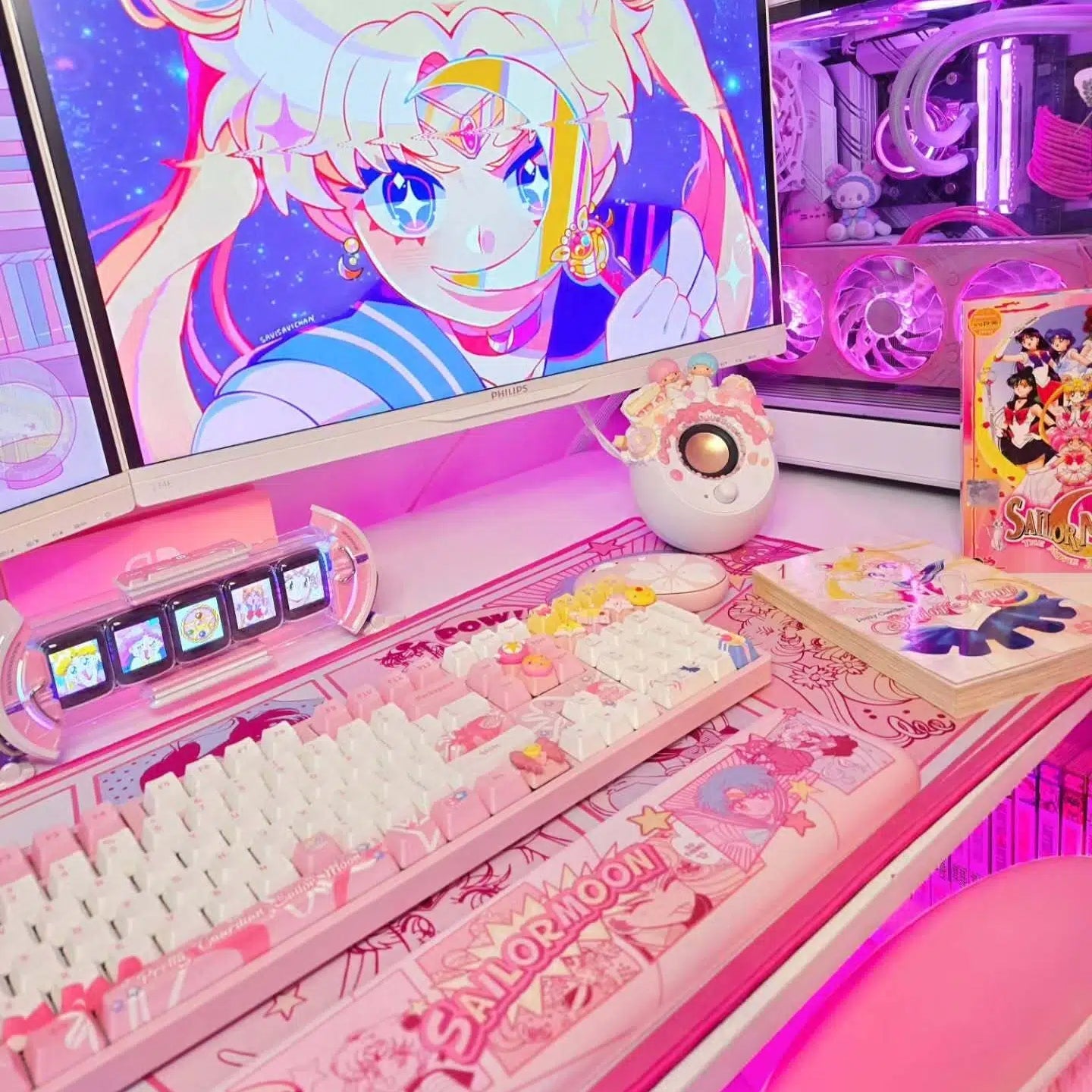 My Dream Gaming Setup: Sweet & Edgy
