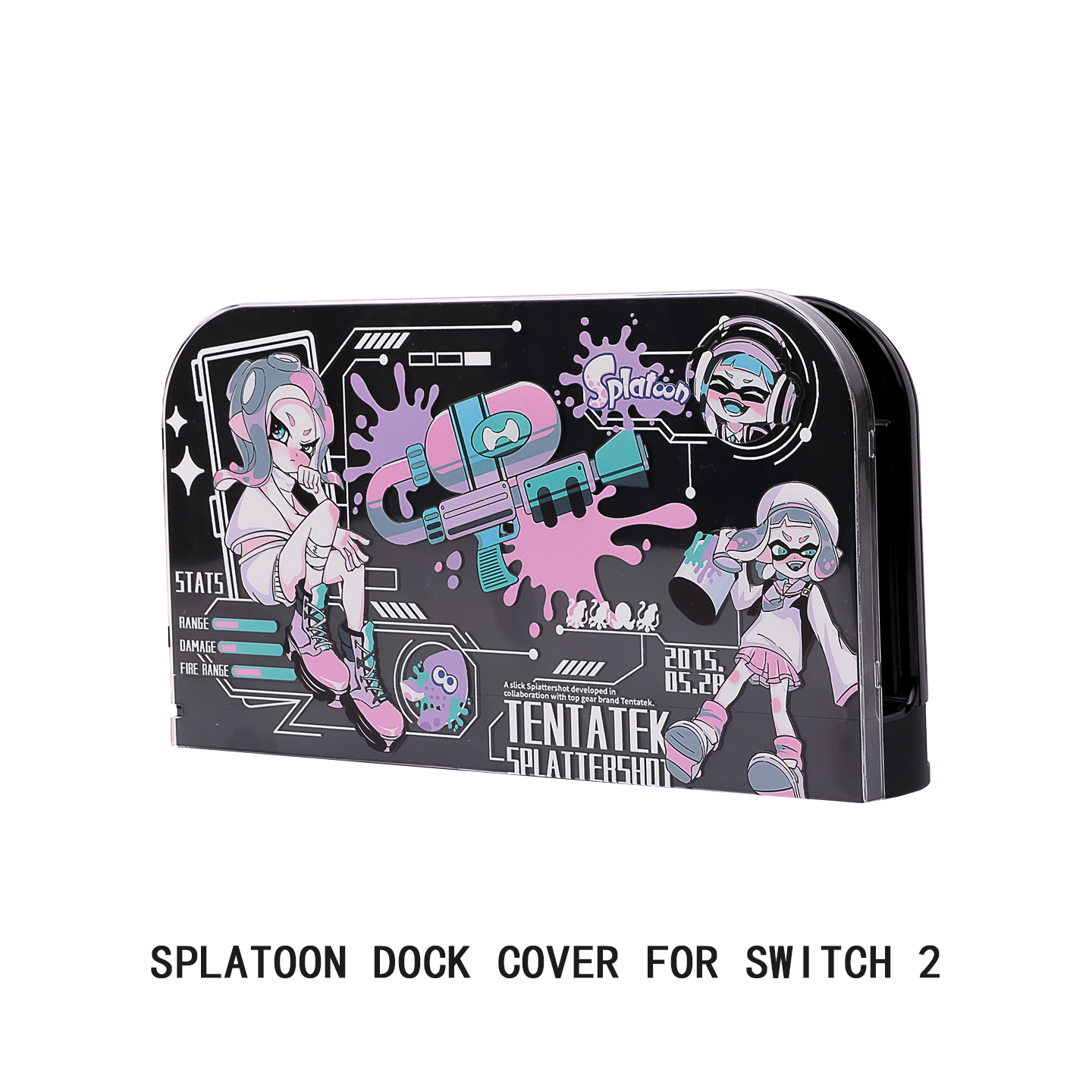 BlingKiyo Splatoon Nintendo Switch / OLED / SWITCH 2 Protective Shell & Dock Cover