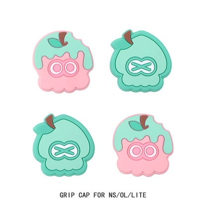 APPLE&SPLATOON Thumb Grip Caps for Switch2/NSPRO/PS5