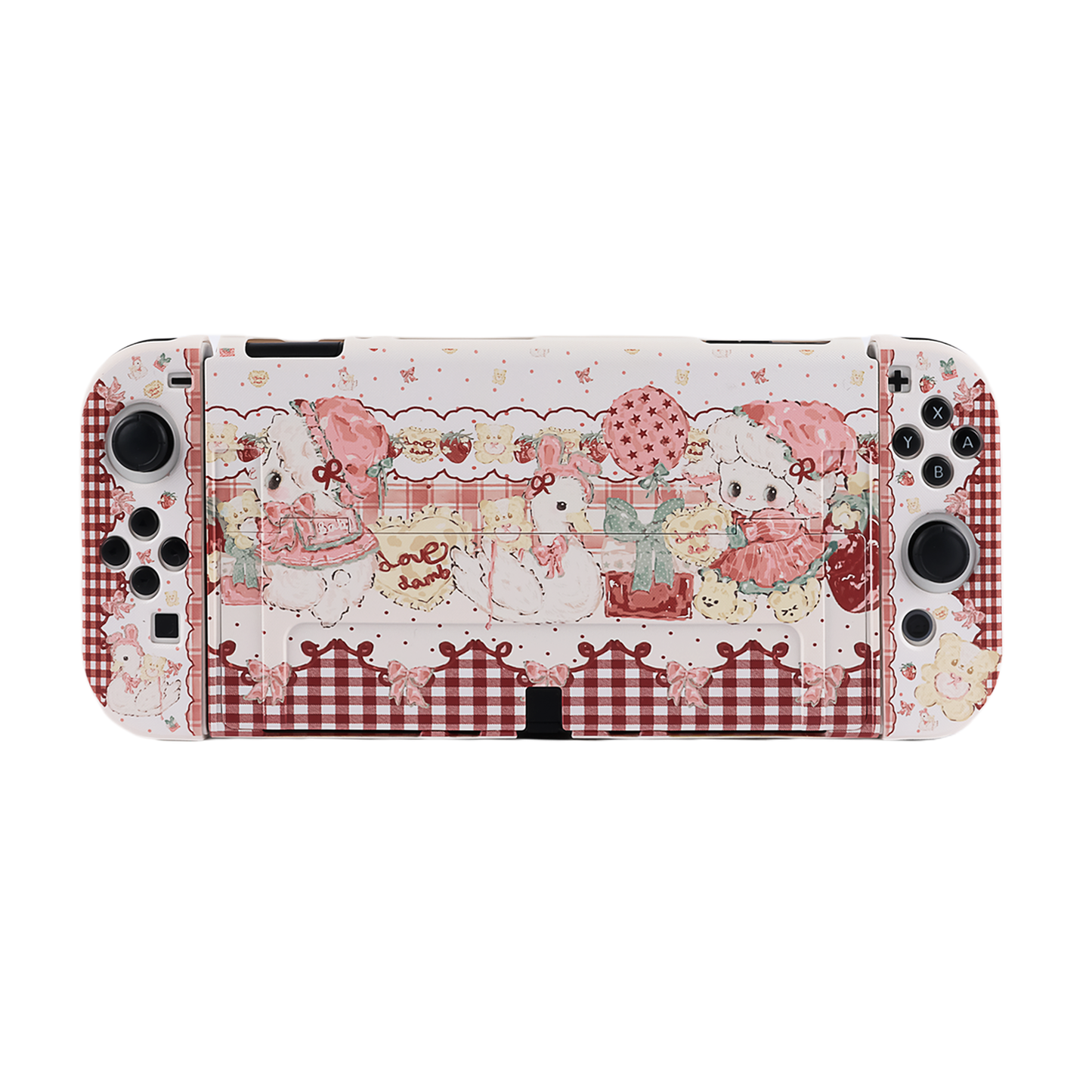 BlingKiyo Strawberry Sheep Nintendo Switch/Oled Protective Shell