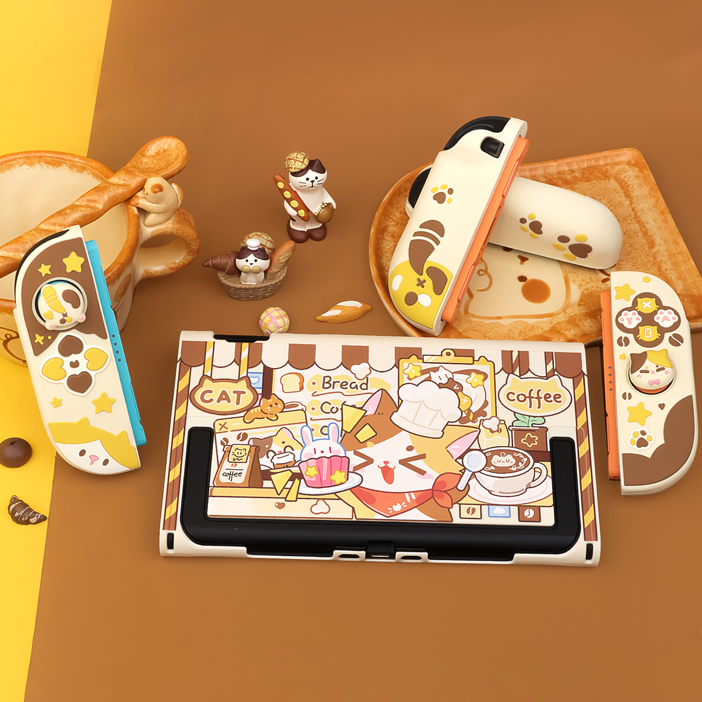 Calico Cat Switch OLED/ NS2 Silicone Protective Case